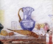 James Ensor Still life with Blue Jar France oil painting artist
